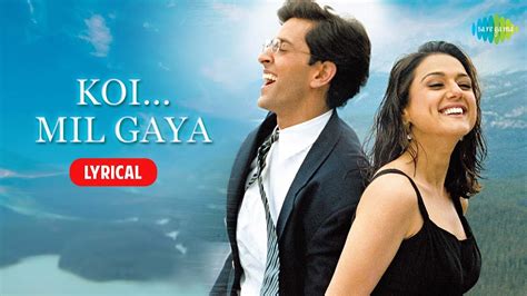 Koi Mil Gaya (Title Track) with Lyrics | Udit Narayan | Chitra | Hrithik Roshan | Preity Zinta ...