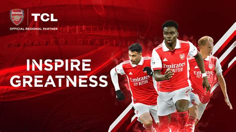 Arsenal and TCL announce new partnership | Partner Activation | News ...