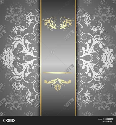 Silver Pattern On Vector & Photo (Free Trial) | Bigstock