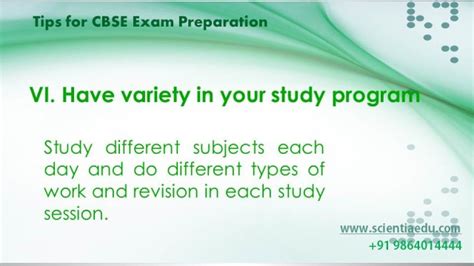 Tips for CBSE Exam Preparation - Educational Portal India