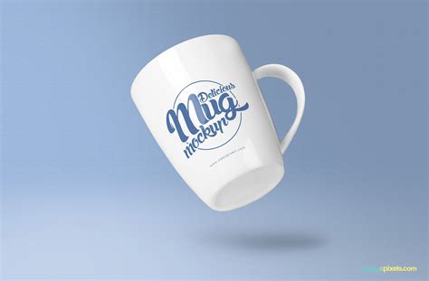 Visqueux texte Poignarder coffee mug mockup insérer Fier parcelle