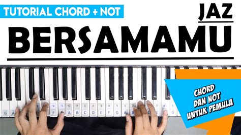 Tutorial Piano JAZ - Bersamamu (Chord dan Not Untuk Pemula) - YouTube