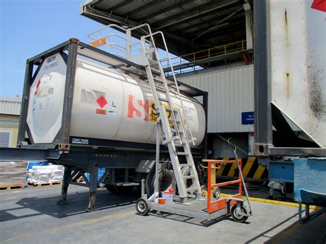 ISO Tank Container Access Stair | SafeRack Installations