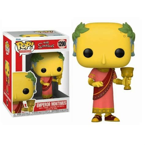 Funko Pop Vinyl TV The Simpsons Emperor Montimus Figure