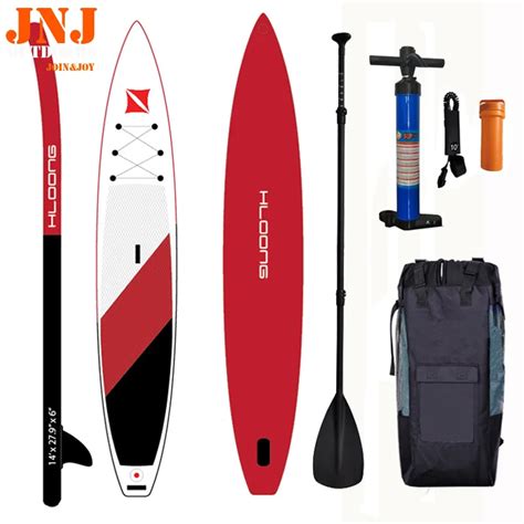 14' inflatable sup board isup with bags and accessories-in Surfing from Sports & Entertainment ...