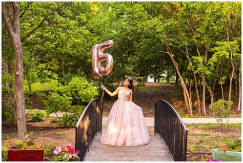 Alexa | Quinceañera portraits at Grapevine Botanical Gardens ...