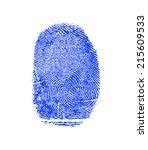 Blue Fingerprint Background Free Stock Photo - Public Domain Pictures