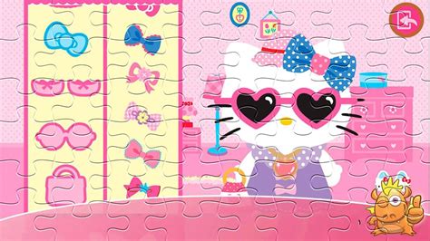 Hello Kitty Puzzle Games for Kids #13 - YouTube