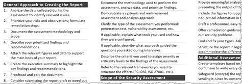 Tips for Creating a Strong Cybersecurity Assessment Report