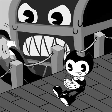 Bendy in Nightmare Run | Bendy and the ink machine, Ink, Fan art