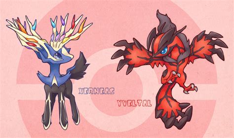 Xerneas and Yveltal, so kawaii!~ (｡♥‿♥｡) : r/pokemon