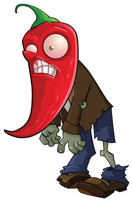 Jalapeno Zombie | Plants vs. Zombies Wiki | FANDOM powered by Wikia