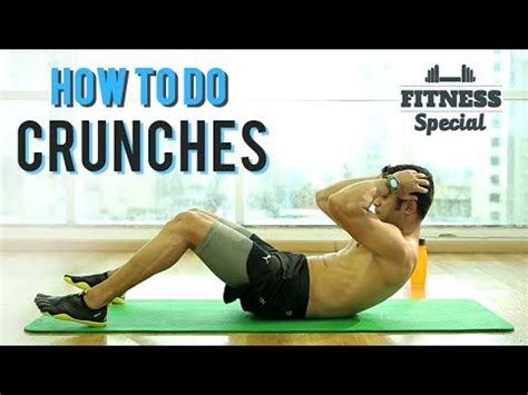 How To Do Crunches Correctly For Beginners - Tutorial Blogs