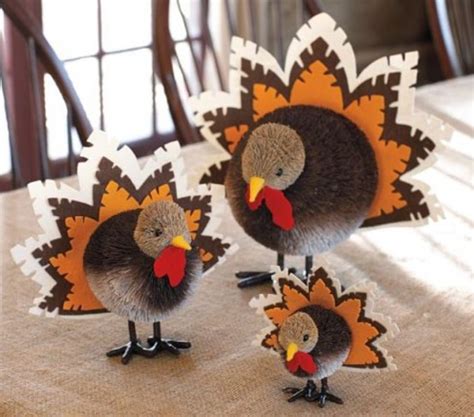 Gobble Gobble! Lovely Turkey Decorations - B. Lovely Events