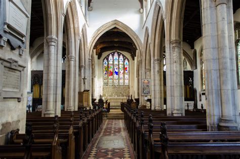 Interior, St John the Baptist church,... © Julian P Guffogg cc-by-sa/2. ...