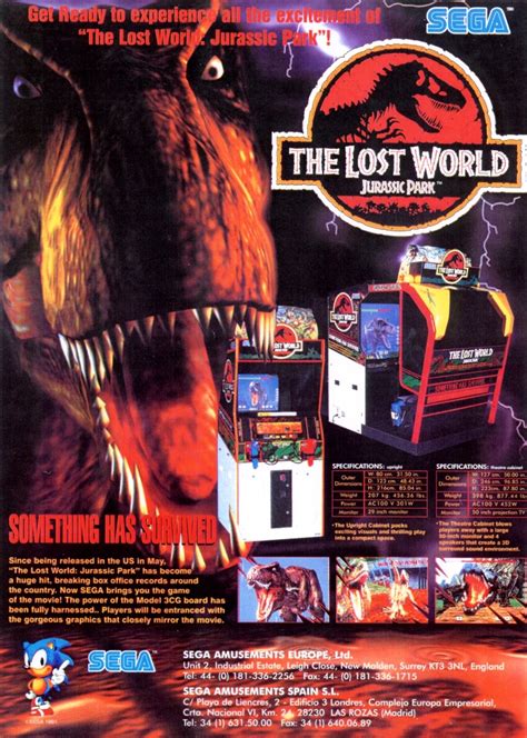 The Lost World Jurassic Park Arcade Game Rom Download