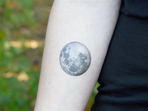 Popular items for moon tattoo on Etsy | Full moon tattoo, Celestial tattoo, Moon tattoo