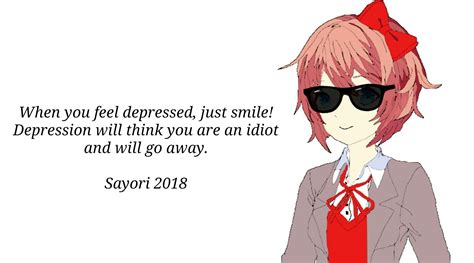 Sayori's Advice Of The Day : r/DDLC