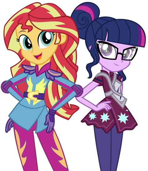 FG Sunny and Human!Twi | My little pony characters, Little pony, My ...