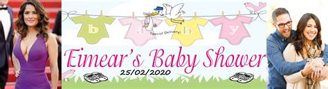 Baby Shower Banner Baby Shower Party Banners | Personalised Party Banners [] - €14.99 ...