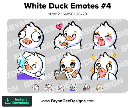 Discord Emotes, White Ducks, Derp, Twitch, Animal Crossing, Exposure ...