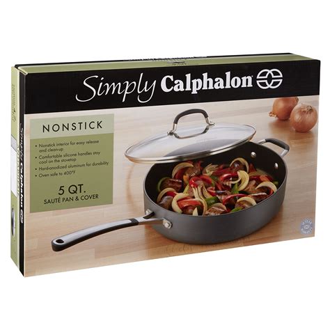 Simply Calphalon Nonstick 5-qt. Sauté Pan Cover | eBay