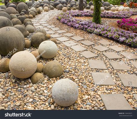 Landscaping Garden Path Garden Stock Photo 194433671 | Shutterstock