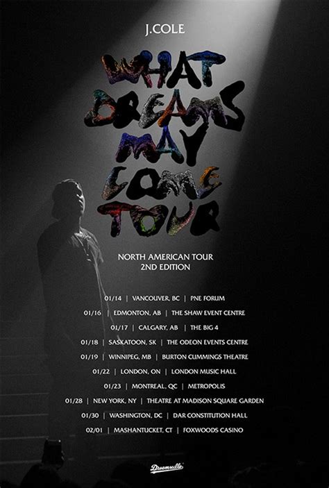 J. Cole Adds North American Dates What Dreams Tour