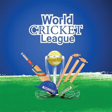 Cricket champions league social media banner design 2155292 Vector Art ...