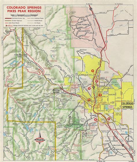 Map Colorado Springs Area – Get Map Update