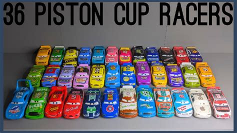 Piston Cup Racers Names