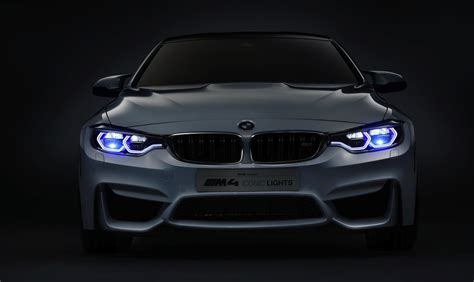 BMW M4 Concept Iconic Lights debuts with laser lights at CES ...