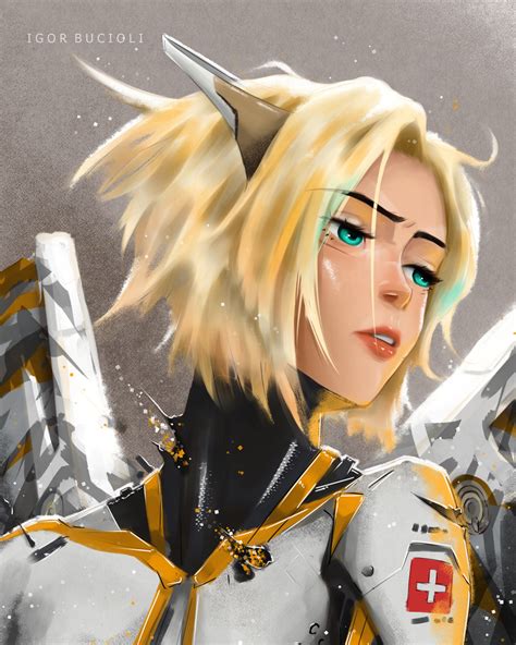 ArtStation - MERCY | OVERWATCH 2