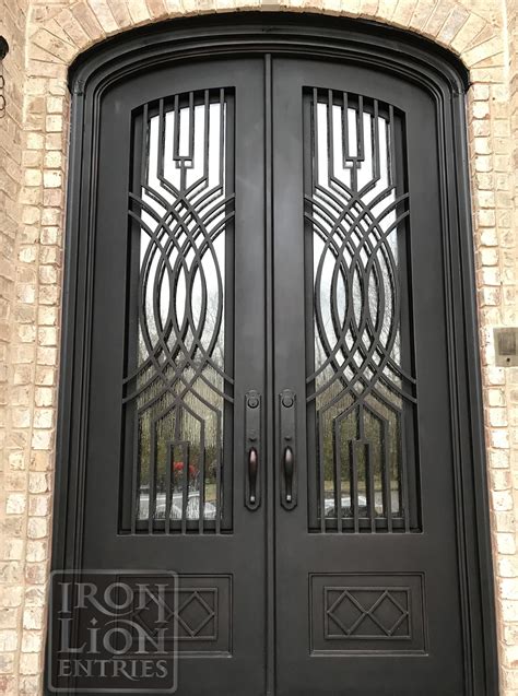 Iron Doors Double Door Grill Gate Design For Main Door / Beautify your home with our elegant ...