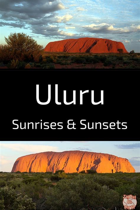 Uluru: Sunsets and Sunrises