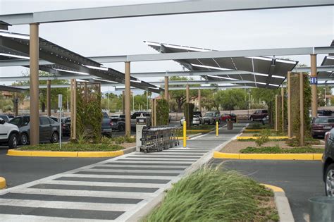 Tucson International Airport Solar Panels Covered Parking | Urban park ...