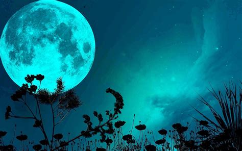 Blue Moon Wallpapers - Wallpaper Cave