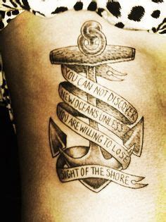 anchors | Side quote tattoos, Tattoos, Tattoo quotes