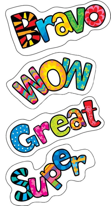 Positive Words Stickers | Teacher stickers, Motivational sticker, Creative teaching press