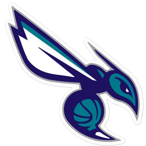 Charlotte Hornets NBA Logo Sticker