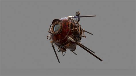 ArtStation - SteamPunk Drone, Nikhil Kedige | Steampunk, Drone, Steampunk art