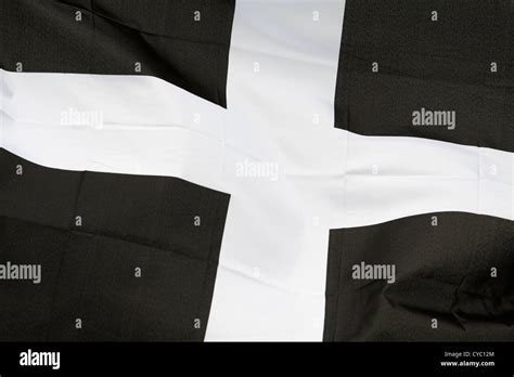 Flag of Cornwall Stock Photo - Alamy