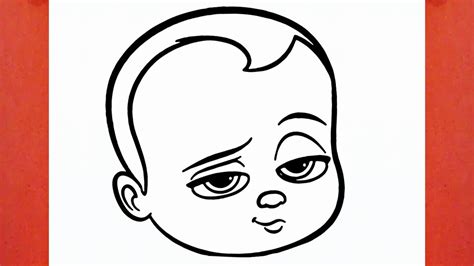 HOW TO DRAW THE BOSS BABY - YouTube