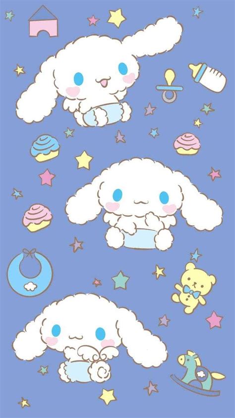 Download Baby Cinnamoroll Sanrio Character Wallpaper | Wallpapers.com