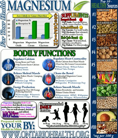 Magnesium Glycinate Benefits - HRF