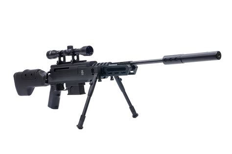 Airsoft Sniper Rifle with Scope and Bipod - Black Ops - Black Ops USA