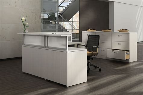 Reception Desks & Stations Virginia | Reception Room Office Furniture