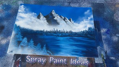 Spray Paint Art Ideas: 2017 - YouTube