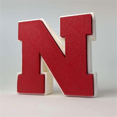 University of Nebraska logo by Dany Sánchez | Download free STL model ...