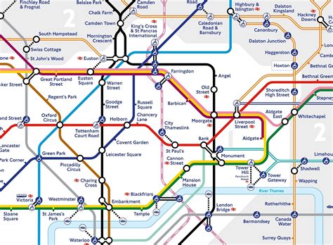 London's Iconic Tube Map Is About To Be Revamped C86